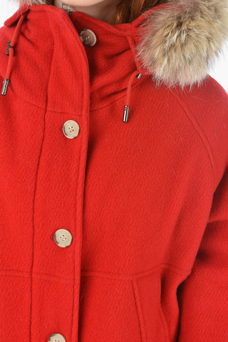 real fur trimming TUNDRA padded parka