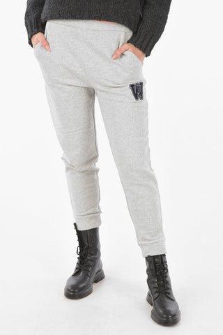 Brushed Cotton 2 Pockets Joggers Pants