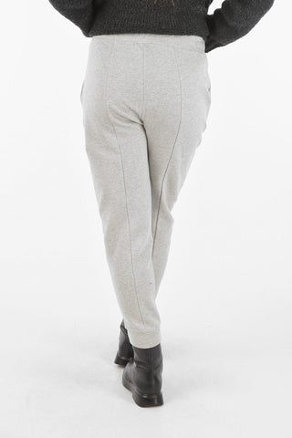 Brushed Cotton 2 Pockets Joggers Pants
