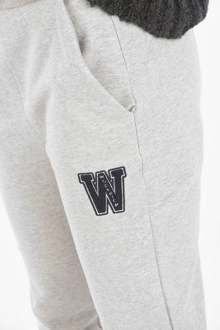 Brushed Cotton 2 Pockets Joggers Pants