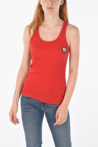 Tank Top UFTK-BABE-C  a Costine con Logo a Toppa