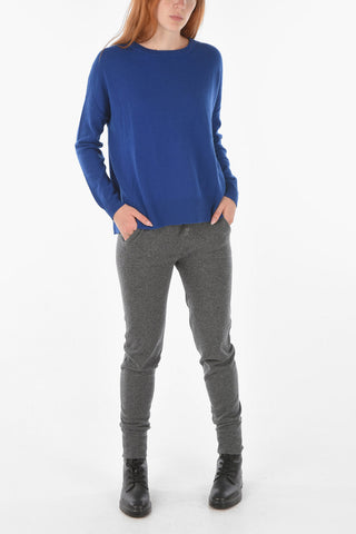 maglia girocollo in cashmere