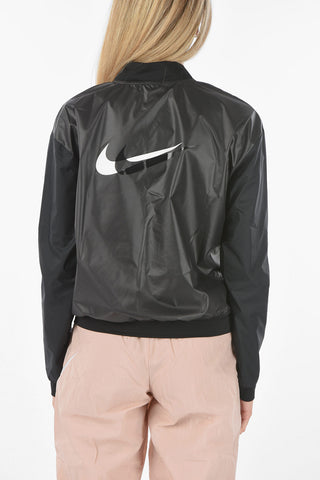 Logo Printed Running Bomber