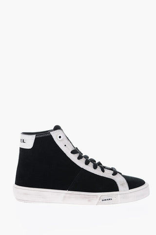 suede leather S-MYDORI MC  high top sneakers