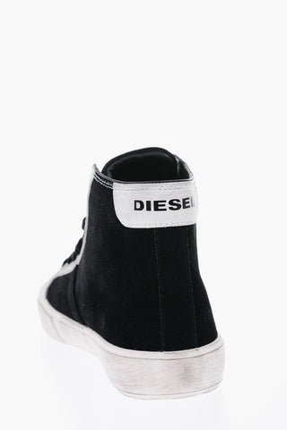 suede leather S-MYDORI MC  high top sneakers