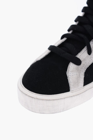 suede leather S-MYDORI MC  high top sneakers