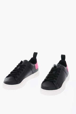 leather S-CLEVER low top sneakers