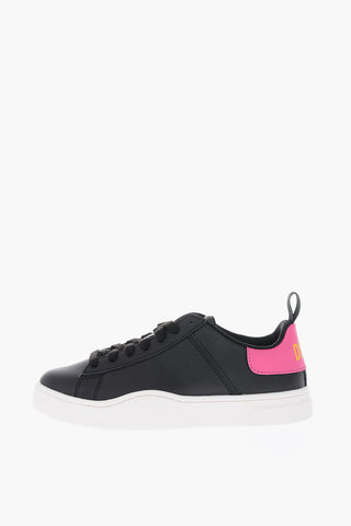 leather S-CLEVER low top sneakers