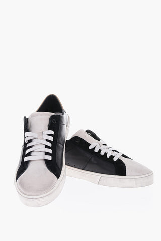 suede details leather S-MYDORI LC sneakers