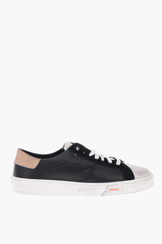 suede details leather S-MYDORI LC sneakers