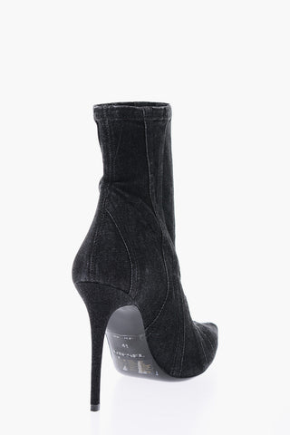 11cm Denim D-YUCCA AB Ankle Boots