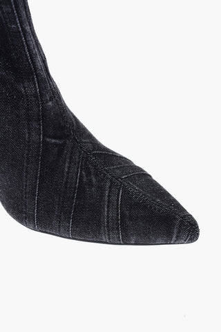 11cm Denim D-YUCCA AB Ankle Boots