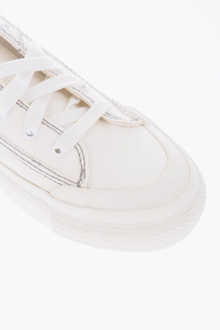 visible stitching Solid Color S-ASTICO LOW LAC Sneakers