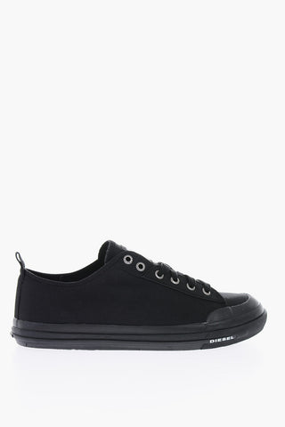 Solid Color S-ASTICO LOW CUT Low-Top Sneakers with Embossed Logo
