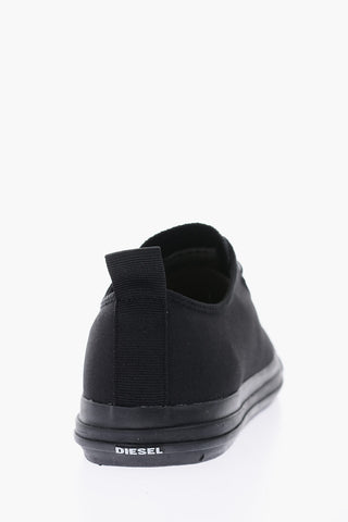 Solid Color S-ASTICO LOW CUT Low-Top Sneakers with Embossed Logo