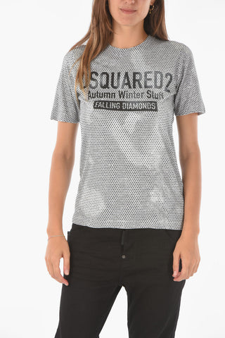 rhinestone embellishment RENNY FIT t-shirt