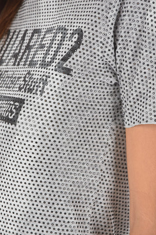rhinestone embellishment RENNY FIT t-shirt