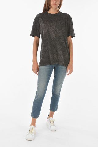 Tie Dye Effect T-BOYISH-B3 Crew-neck T-shirt
