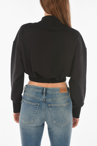 Cropped F-KARL Sweatshirt with CLEAN GALAXY Print