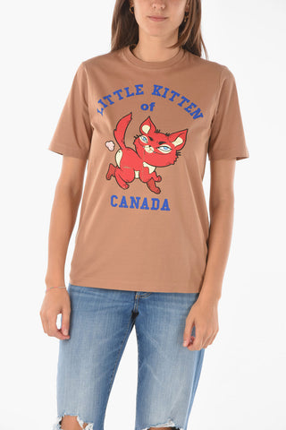 T-shirt RENNY FIT stampata