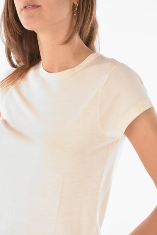 Crewneck T-RECUP Stretched T-shirt 