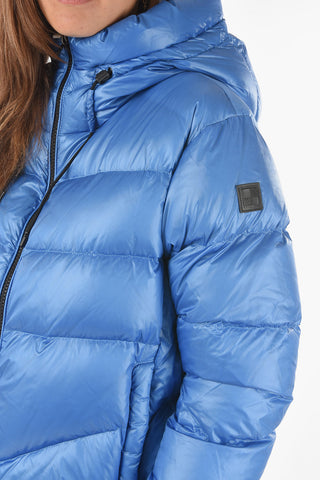 solid color PACKABLE BIRCH down jacket with hood