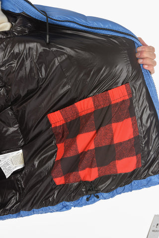 solid color PACKABLE BIRCH down jacket with hood