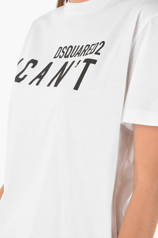 printed I SMOKE FIT T-shirt