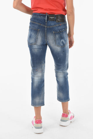 Jeans COOL GIRL crop in denim stretch