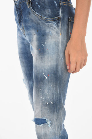 Jeans COOL GIRL crop in denim stretch