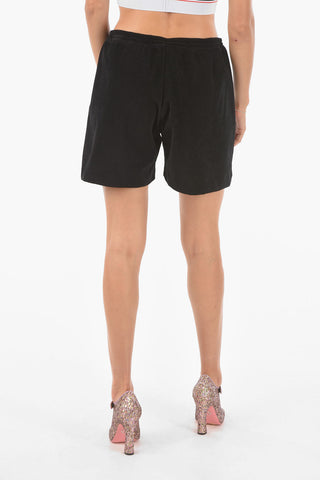 Shorts OVER FIT in velluto a coste