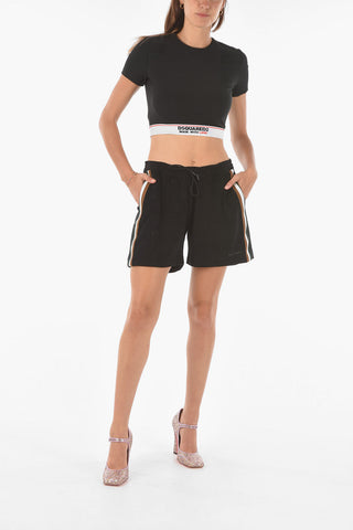 Shorts OVER FIT in velluto a coste