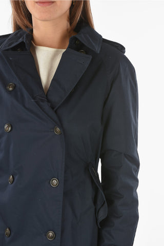2 Pockets Padded Double Breasted COLBY Trench