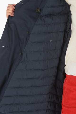 2 Pockets Padded Double Breasted COLBY Trench