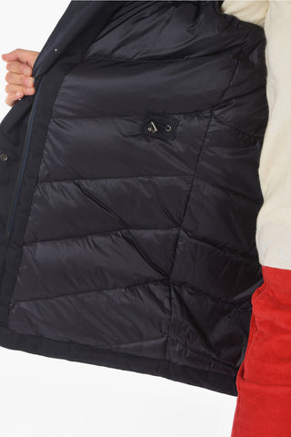 Piumino Parka TIFFANY A Tinta Unita Con Pelliccia Removibile