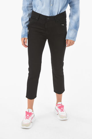 stretch cotton COOL GIRL cropped jeans