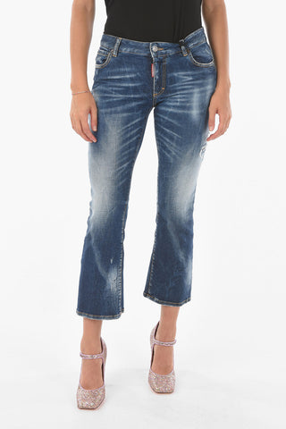stretch denim BELL BOTTOM jeans