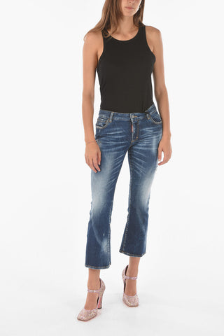 stretch denim BELL BOTTOM jeans