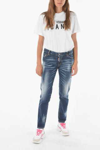 Jeans Skinny Fit a Vita Regolare