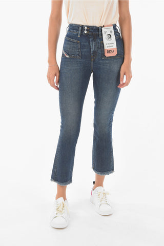 Jeans Boot Cut D-EARLIE-H aVita Alta Ad Orlo Sfrangiato