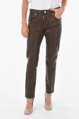 jeans DAN skinny fit in cotone spalmato