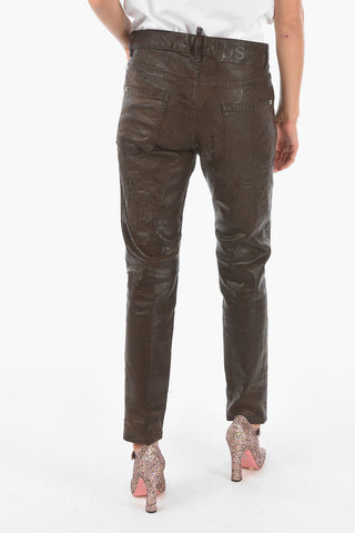 jeans DAN skinny fit in cotone spalmato