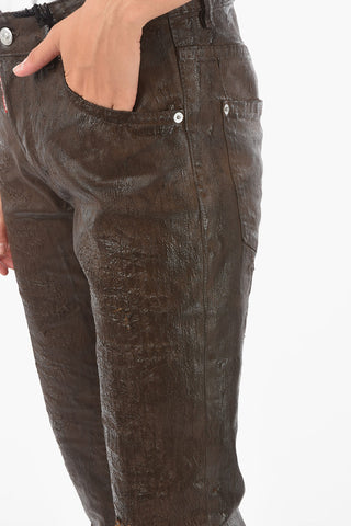 jeans DAN skinny fit in cotone spalmato