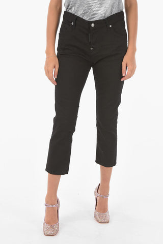 stretch cotton COOL GIRL cropped jeans