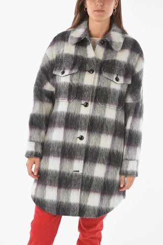 Tartan 2 Pockets and Double Breast Pockets Overshirt
