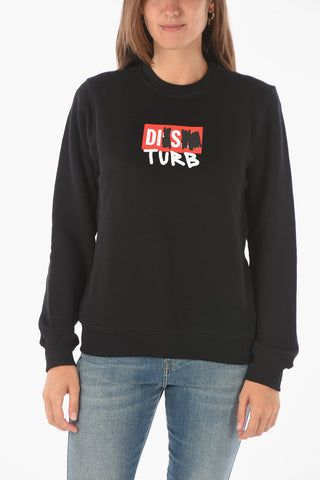 front printed crew-neck F-ANGS-B3 sweatshirt
