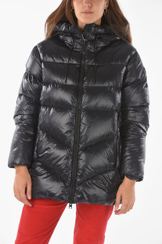 Piumino PACKABLE BIRCH con dettagli a contrasto e Chiusura Zip