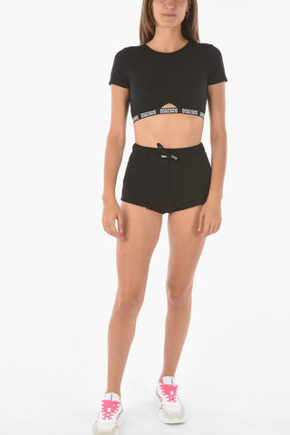 Cut Out Detail Crop Top