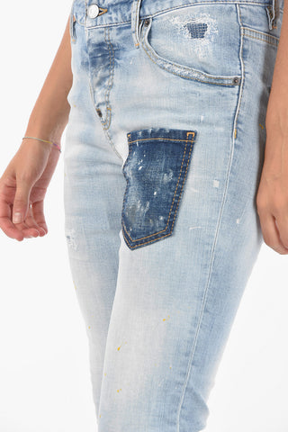 Cropped COOL GIRL Distressed Jeans