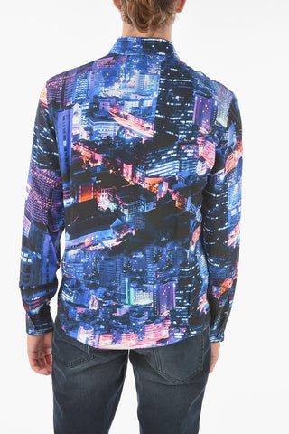 Classic Collar Printed All Over Shirt